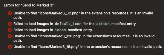 Safari Extension Settings Tab